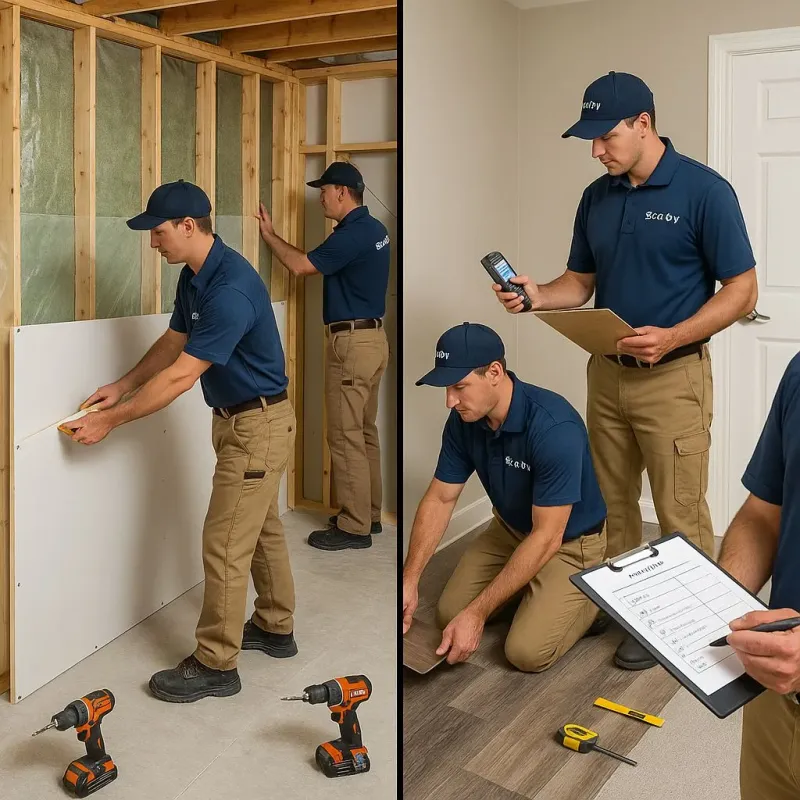 Repairs and Reconstruction process in Wentzville, MO
