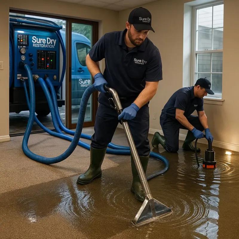 Water Extraction and Removal process in Wentzville, MO